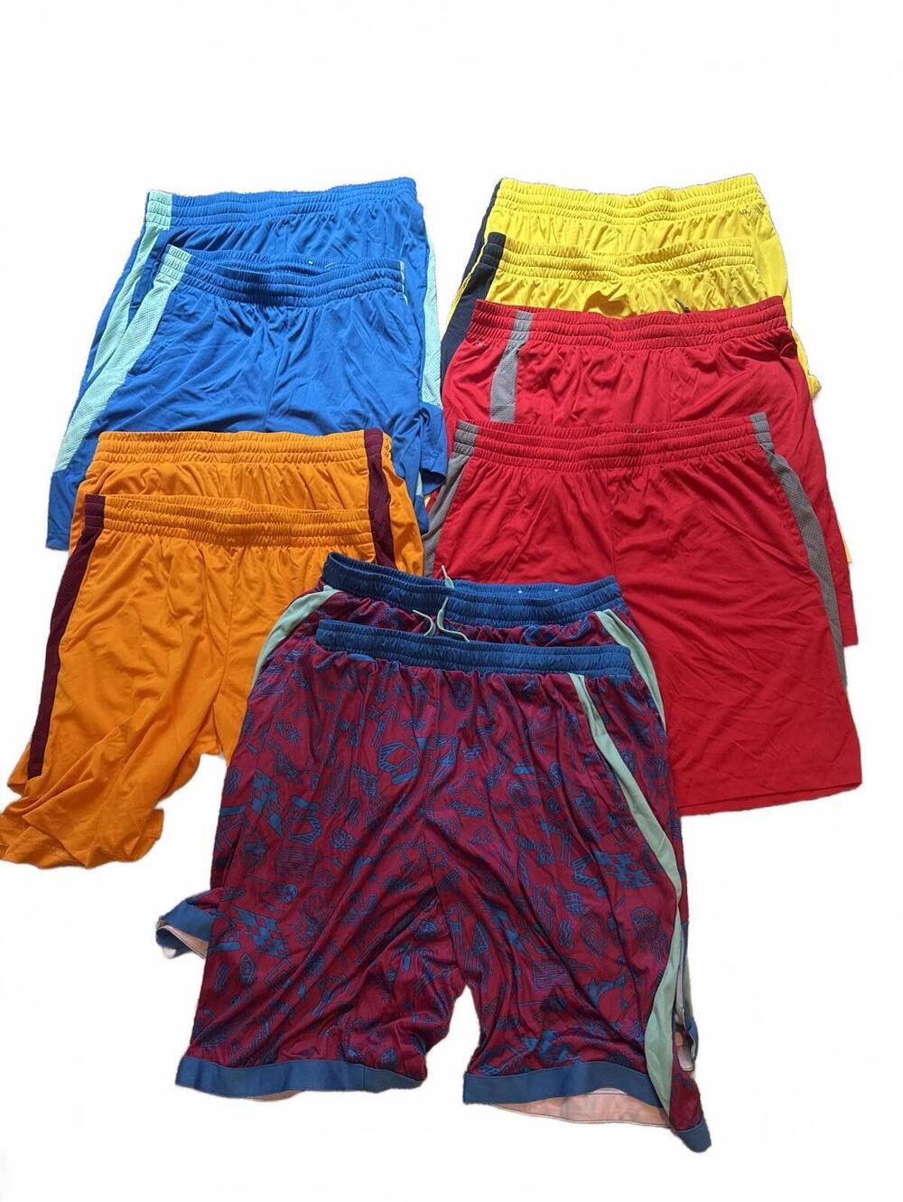 Tek Gear Boys Huge Lot of 10 Variety Pack Athletic Shorts - XL Husky